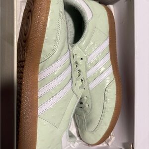 Adidas Cream Samba W Naked Sneakers